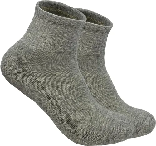 Vista 5 de Glory Max 6 pares de calcetines tobilleros de algodón sólido para hombre con amortiguación