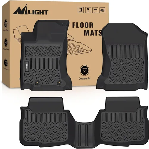 Vista 10 de Nilight Alfombrillas TPE para Subaru Outback Legacy 2010 2011 2012 2013 2014 para todo tipo de clima, ajuste personalizado, forros de piso