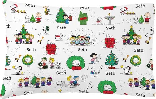 Vista 6 de Funda de almohada personalizada Let’s Make Memories - Funda de almohada personalizada para niños con nombre - Funda para almohada de tamaño estándar