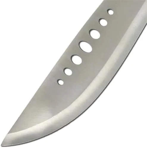 Vista 2 de Medieval Warrior Libro de Eli Machete de caza de acero inoxidable de alto carbono