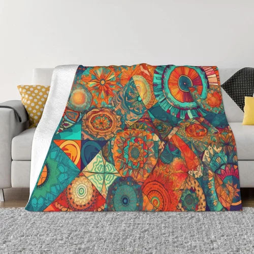 Vista 10 de Manta de franela estampada decorativa, manta negra africana para mujeres y niñas, manta suave para cama, sofá, decoración de silla, regalos