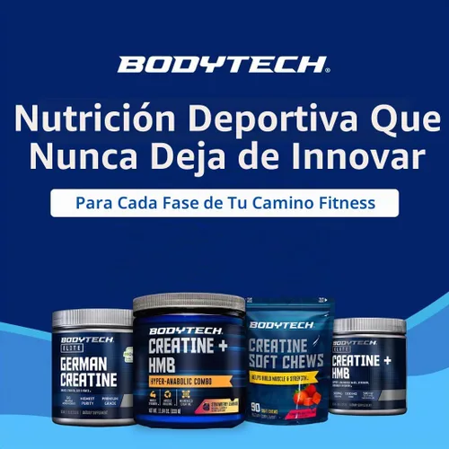 Vista 8 de BodyTech Fórmula micronizada de creatina y HMB, limonada de fresa, 30