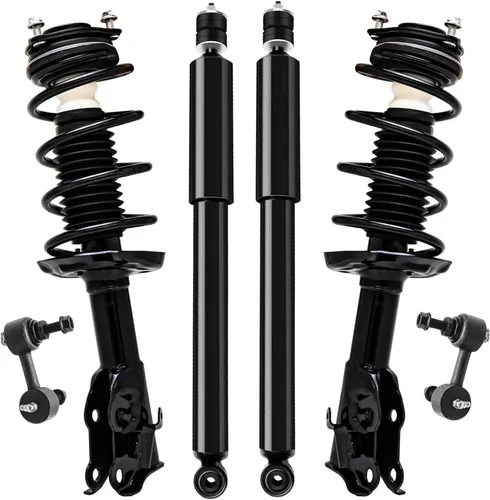 Vista 82 de Detroit Axle - Kit de puntales delanteros de 6 piezas para Ford Escape 2014-2019, 2 puntales y muelles helicoidales, 2 enlaces de barra