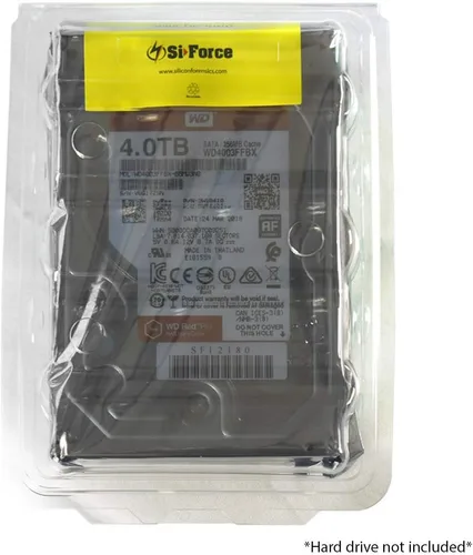 Vista 6 de Funda de plástico ESD Clamshell para discos duros internos de 3.5" (3.5" 10 unidades)