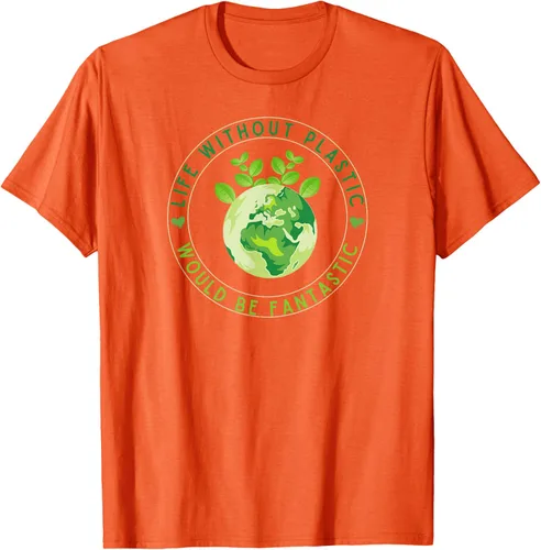 Vista 75 de Life Without Plastic Ecology Planet Original Vegan Gift T-Shirt
