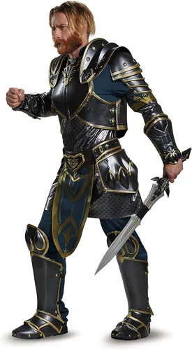 Vista 4 de Disfraz Warcraft Lothar Prestige para hombre