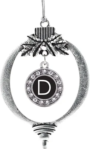 Vista 49 de Inspired Silver - Adorno de cromosoma 21 con dije de círculo de plata con joyas de circonita cúbica