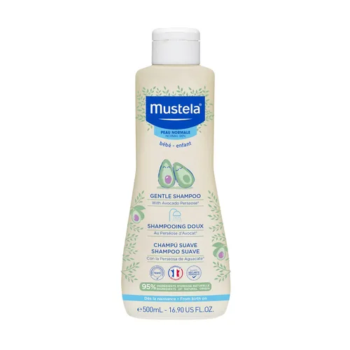 Vista 10 de Mustela Baby - Champú suave con aguacate natural, cuidado del cabello para niños de todas las edades y tipos de cabello, fórmula biodegradable y sin