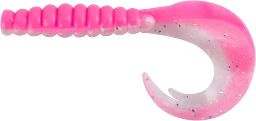 Vista 14 de Dr.Fish Señuelos de pesca blandos, cebos de plástico suave de 3 pulgadas, cebos de gusano Swimbaits de cinta, cola de cebo de sábalo para pesca