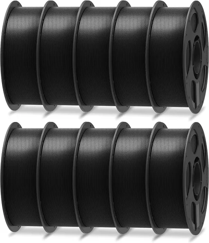 Vista 48 de Paquete de filamento PLA para impresora 3D, 22.0 lbs, 1.181-11.811 in/s para Bambu Lab AMS, AMS Lite