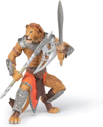 Vista 5 de Figura de mundo de fantasía Papo, León mutante, multicolor