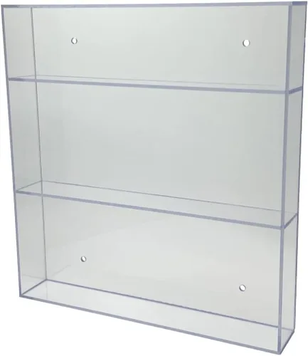 Vista 5 de Dazzling Displays Exhibición de la caja de acrílico para especias (estilo B - transparente)