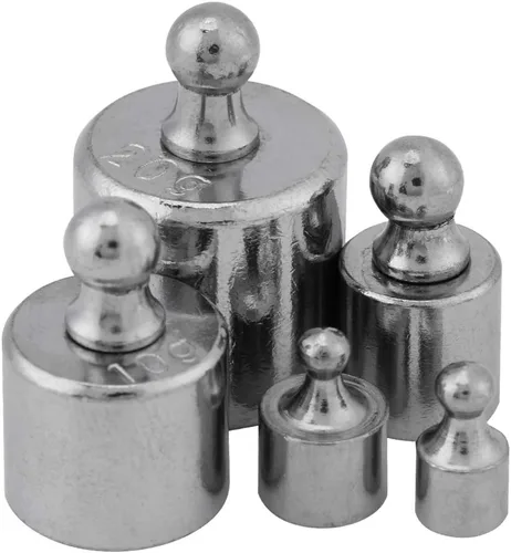 Vista 7 de FTVOGUE Juego de pesas de báscula, 5 piezas de báscula de calibración de peso, kit de prueba de peso para balanza digital 0.04 oz 0.07 oz 0.18 oz