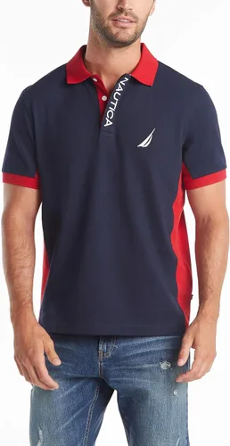 Vista 6 de Nautica Polo de piqué de manga corta para hombre