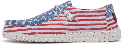 Vista 2 de Hey Dude mens Wally Stars N Stripes
