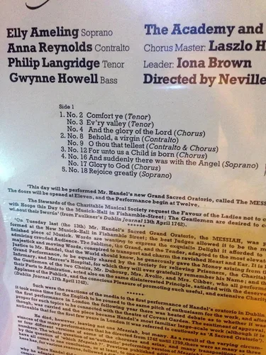 Vista 6 de Handel's Messiah (Arias and Choruses)