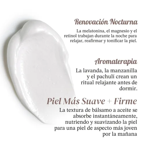 Vista 2 de Nakery Beauty SkinRecovery Relax + Repair - Bálsamo corporal, loción para dormir de melatonina de magnesio con retinol + SepiLift, crema reafirmante