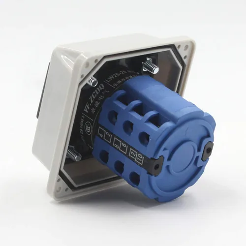 Vista 4 de Interruptor selector de cambio universal, con caja impermeable, 3 posiciones 12 terminales, interruptor de transferencia de energía, generadores