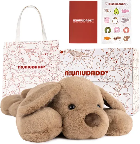 Vista 16 de Niuniu Daddy Oso de peluche con peso de 24" 5 libras, animales de peluche para adultos y niños, juguete de peluche de oso grande, bonita almohada