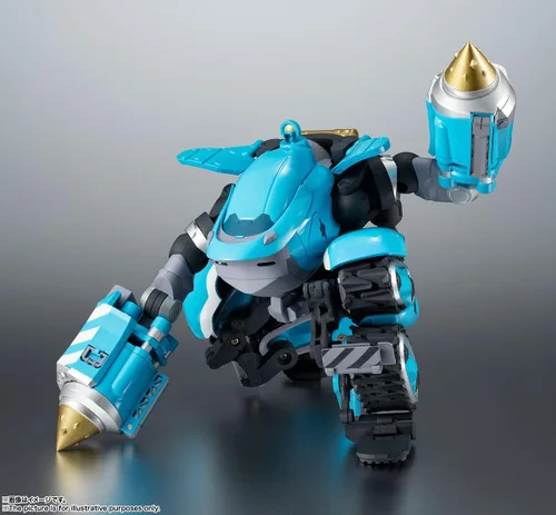 Vista 9 de TAMASHII NATIONS - Sakugan - Big Tony, espíritus robot Bandai Spirits