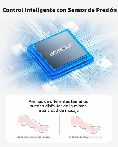 Vista 7 de Masajeador de piernas CINCOM para circulación y alivio del dolor, FSA - HSA (sin calefacción)