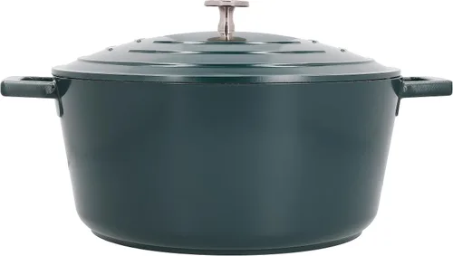 Vista 13 de MasterClass - Cazuela de aluminio fundido para crema, 11.0 in, 5 litros, caja de regalo