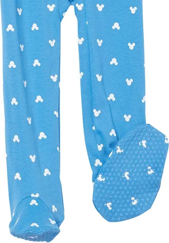Vista 51 de Amazon Essentials Disney Marvel Star Wars - Pijama unisex de algodón con pies para bebés y niños pequeños, paquete múltiple