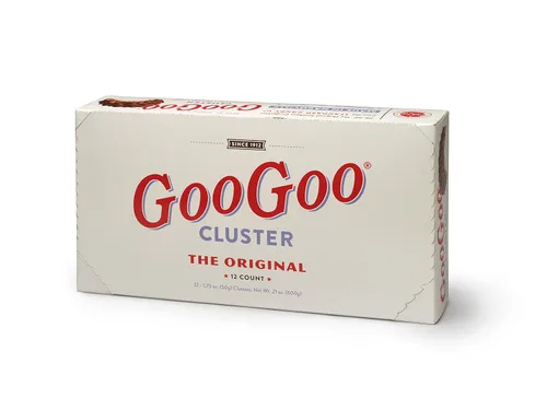 Vista 3 de GooGoo Clusters Original Candy Bar - Estuche de 12