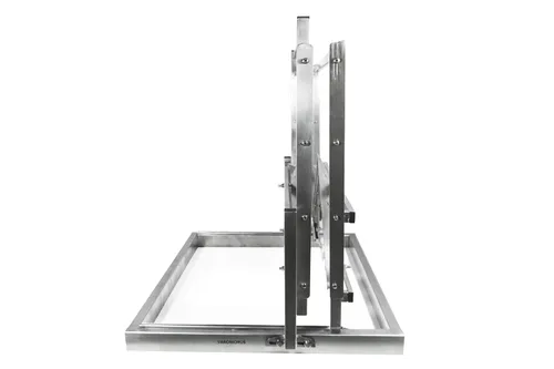 Vista 6 de Hive Frames Uncapper con doble 12 V cuchillos eléctricos abeja miel acero inoxidable destaponadora máquina