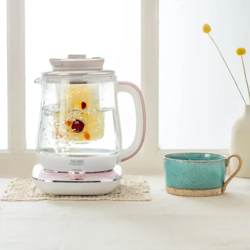 Vista 7 de Hervidor de agua Nutri-Water 16 en 1, té verde, té de frutas, té de flores, recetas tradicionales asiáticas