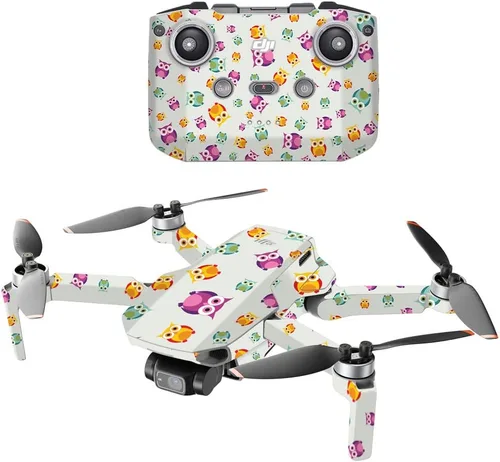 Vista 5 de MightySkins - Compatible con DJI Mini 2 Dron portátil - Black Zebra Funda protectora de vinilo duradera y única Fácil de aplicar, quitar