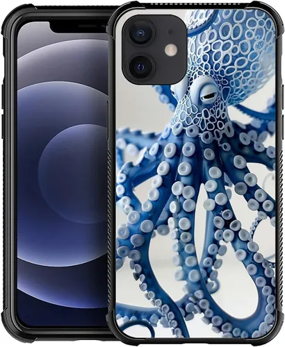 Vista 295 de Funda compatible con iPhone 8 Plus, diseño de oso de bosque otoñal, a prueba de golpes, antiarañazos, carcasa trasera de policarbonato duro