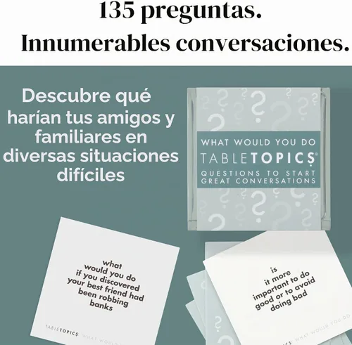 Vista 2 de TABLETOPICS ¿qué harías?: preguntas para iniciar grandes conversaciones