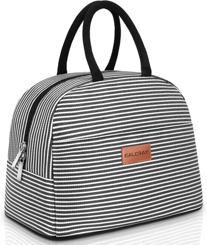 Vista 31 de BALORAY Bolsa de almuerzo para mujeres y hombres, lonchera aislada para adultos, bolsa de almuerzo reutilizable para el trabajo, picnic o viajes