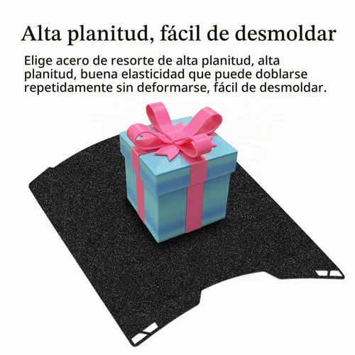 Vista 5 de Placa de construcción H2C para Bambu Lab A2L Hoja de placa PEI lisa y de 230X230MM