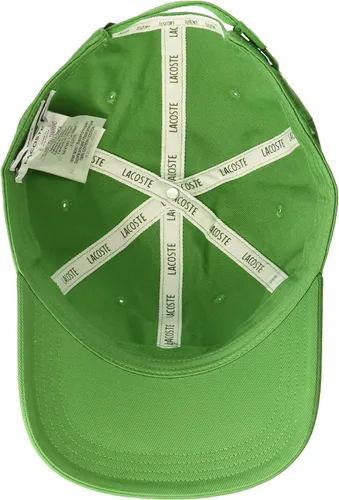Vista 3 de Lacoste Gorra de sarga de algodón orgánico para hombre