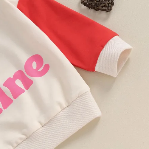 Vista 81 de Sudadera con cuello redondo para el día de San Valentín para bebé, niña, niño, para el día de San Valentín