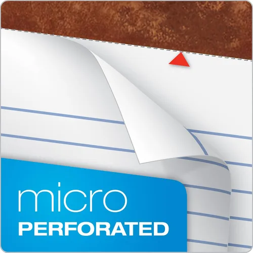 Vista 4 de TOPS Blocs de notas tamaño legal de 5 x 8, paquete de 12, marca The Legal Pad, con líneas estrechas, papel blanco, 50 hojas por bloc de notas