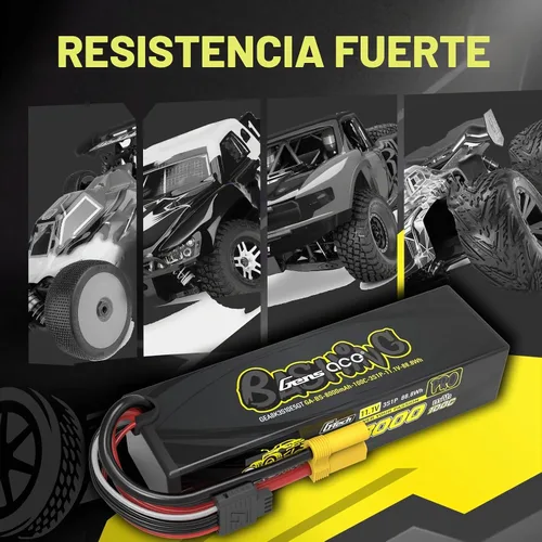 Vista 6 de Gens ace G-Tech Bashing Pro 11.1V 100C 8000mah 3S Lipo Batería con EC5 Plug para RC Car RC Truck