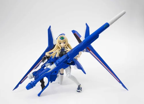 Vista 3 de Bandai Tamashii Nations AGP Cecilia Alcott Strike Gunner Infinite Stratos Figura de acción