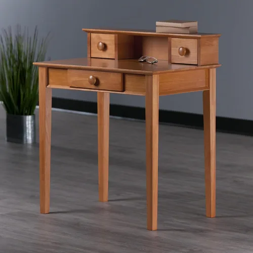 Vista 2 de Winsome Wood – Escritorio, color miel
