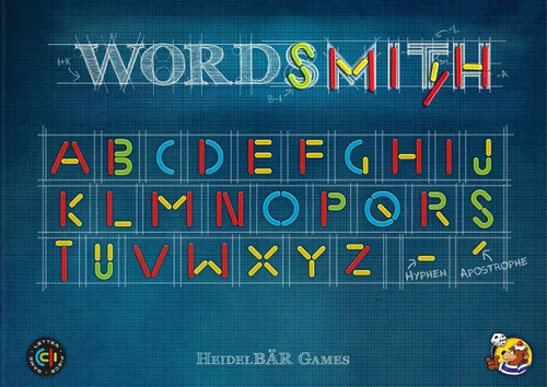 Vista 4 de Asmodee Juego de mesa Wordsmith: un juego de palabras único para 1 a 4 jugadores, a partir de 10 años