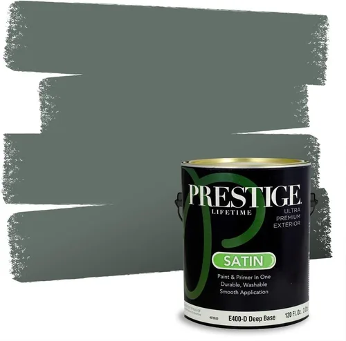 Vista 232 de Prestige Paints - 2 en 1, pintura base y pintura de exterior, E100-N-735BM