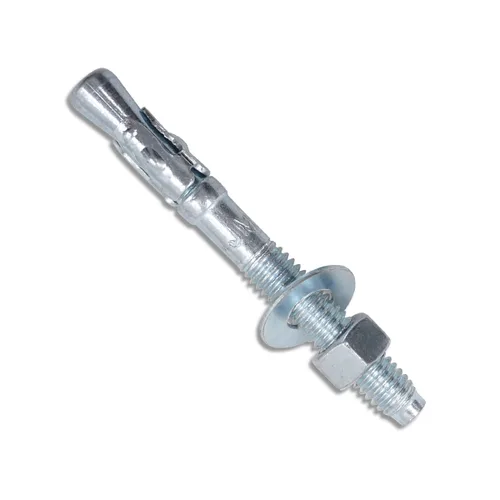 Vista 19 de Anclaje de cuña de 1/2" x 3-3/4", anclajes de hormigón chapados en zinc, sujetadores de pernos de expansión resistentes para ladrillos/bloques