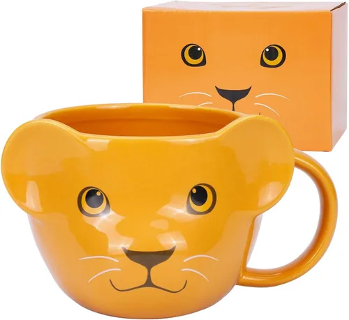 Vista 14 de Taza de Oso de 14 oz Taza de Café de Cerámica Taza de Té de Porcelana 3D para Mujeres y Hombres - Regalos de Oso Kawaii para Navidad, Inauguración