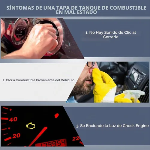 Vista 6 de Tapa de gasolina Tapa de combustible para Nissan Infiniti, Altima 2013-2018, Murano 2015-2020, Versa 2012-2019, Versa Note 2014-2019, Frontier