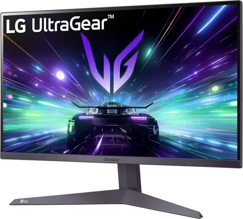 Vista 3 de LG 24GS50F-B Monitor de juegos Ultragear FHD de 24 pulgadas (1920 x 1080) con 180Hz, 1ms MBR, HDR10, AMD FreeSync, HDMI, DisplayPort, diseño