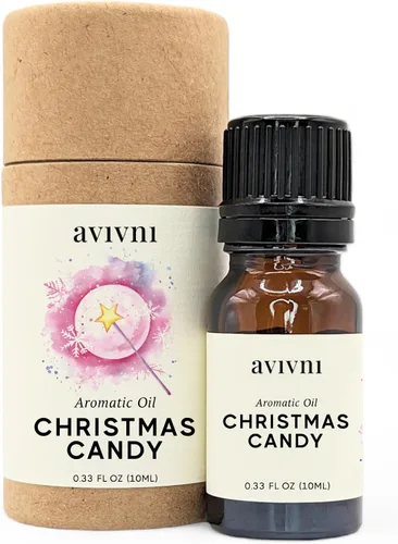 Vista 8 de Aceite aromático de manzana y canela, mezcla navideña 100% puro y natural, orgánico, sin diluir para aromaterapia y difusores (0.33 oz - 32.8 ft)