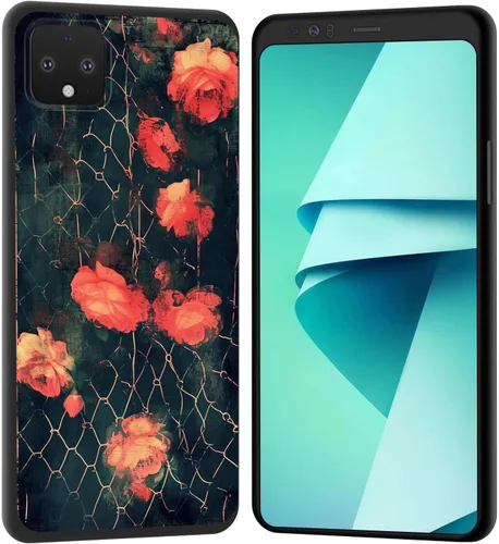 Vista 129 de Funda para Pixel 4 XL, funda de goma de silicona suave a prueba de golpes, funda protectora de cuerpo completo para Google Pixel 4 XL, ciervo