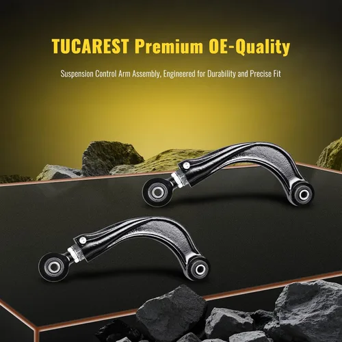 Vista 3 de TUCAREST 2 piezas K100002 Conjunto de brazo de control superior trasero compatible con Fo-rd C-Max Escape Focus/Mazda 3 5/V-olvo C30 C70 S40 V50